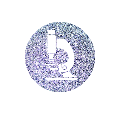 Osmium Disk mit Mikroskop